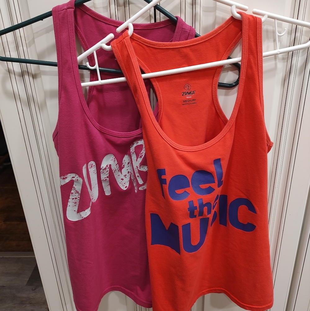 2 ZUMBA Workout Tanks